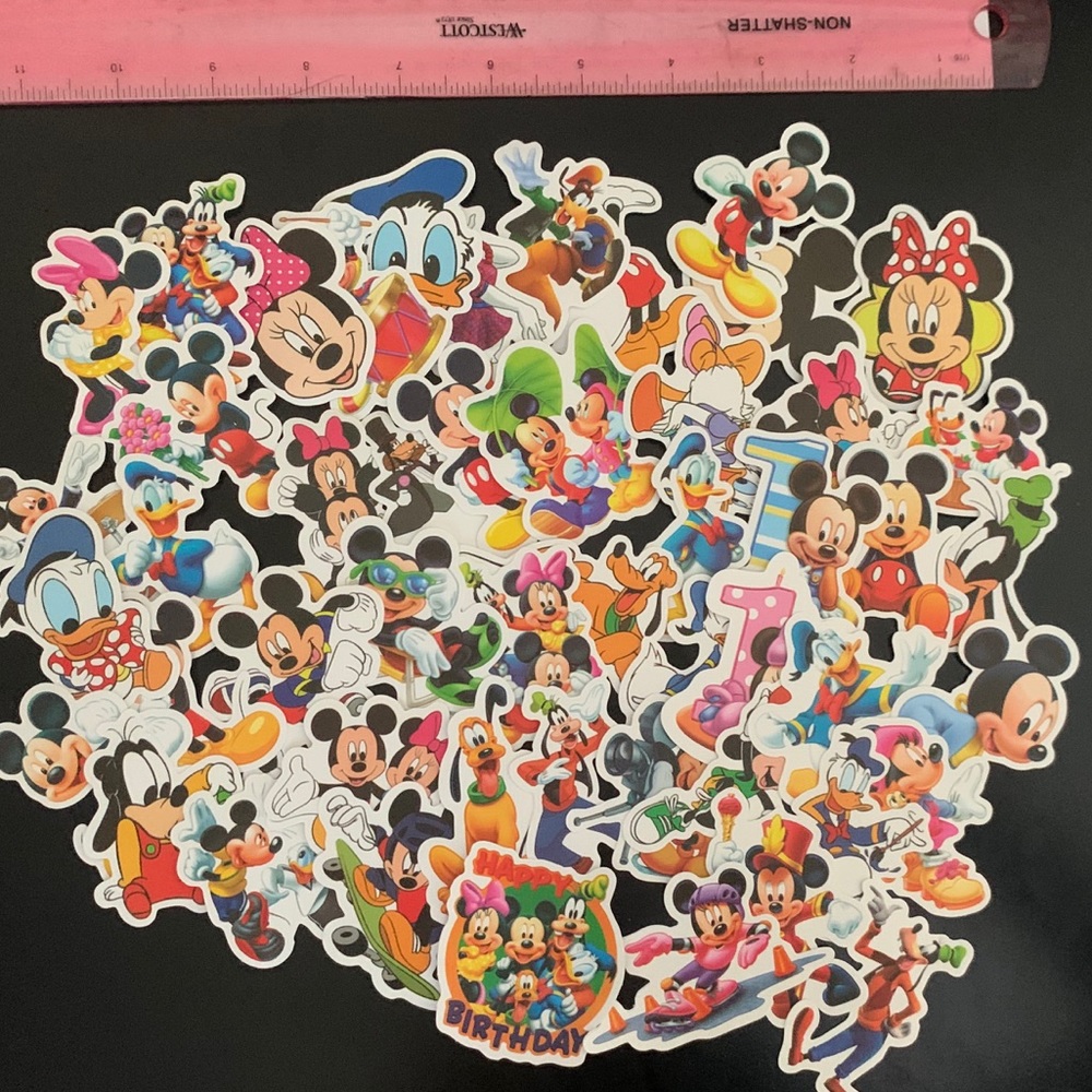 BOGO 50% OFF! 5 Mickey and Friends Stickers